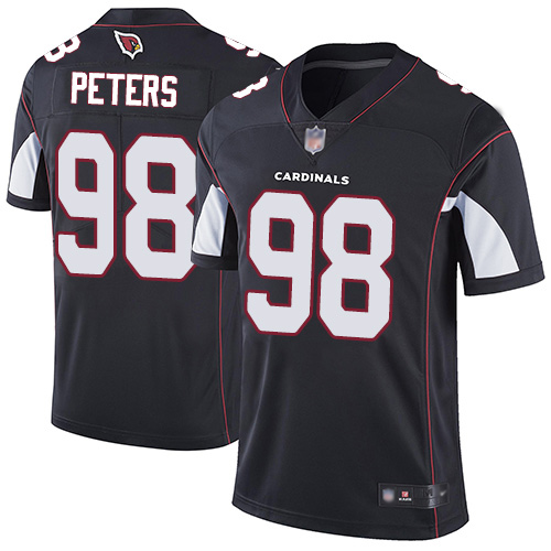 Arizona Cardinals Limited Black Men Corey Peters Alternate Jersey NFL Football #98 Vapor Untouchable